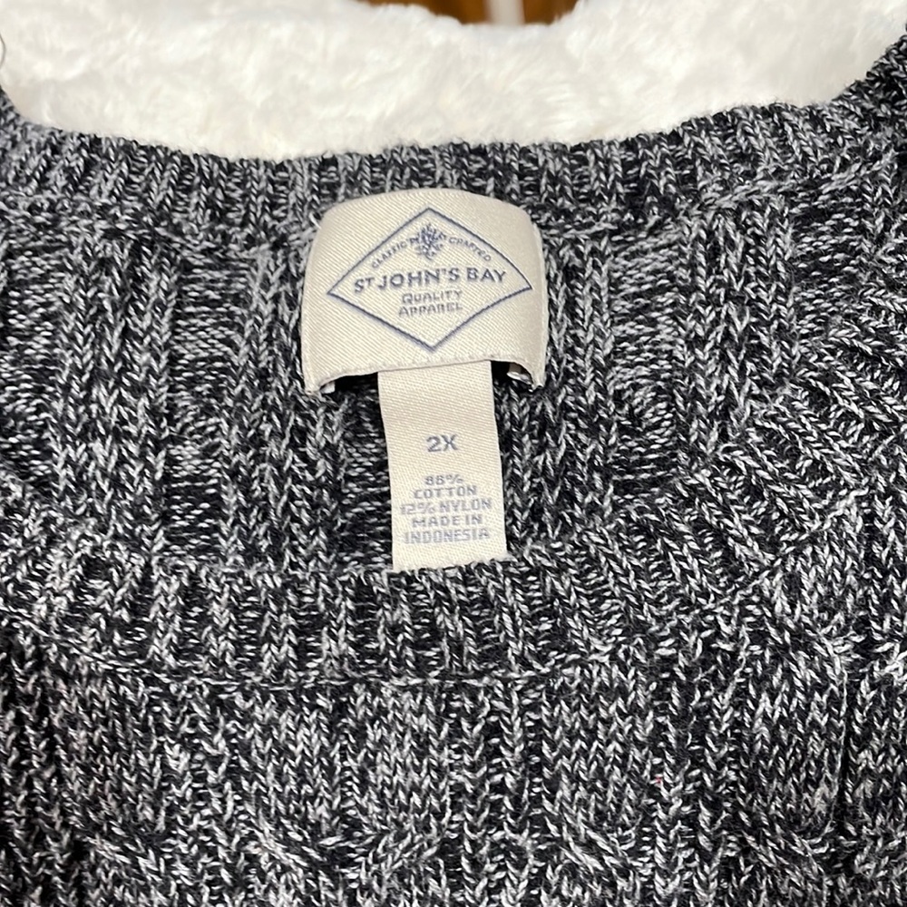 Women’s St. John Bay sweater.